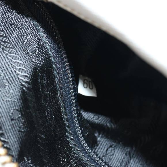 PRADA Safiano leather Shoulder Bag White Auth bs12825 - Picture 12 of 16
